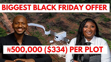 Black Friday Land Bonanza – Get a Full Plot for ₦500K or an Acre for ₦3M
