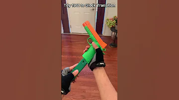 Toy 1911 Vs GLOCK 