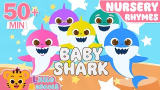 Baby Shark + Wheels On The Bus + more Little Mascots Nursery Rhymes