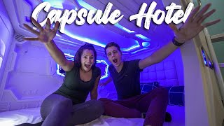 SINGAPORE'S SPACEPOD CAPSULE HOTEL (SLEEPS 2 PEOPLE!)