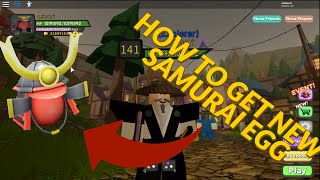HOW TO GET NEW SAMURAI EGG IN DUNGEON QUEST!!