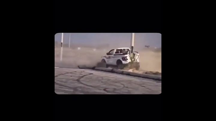 حادث تفحيط هايلوكس Toyota accident