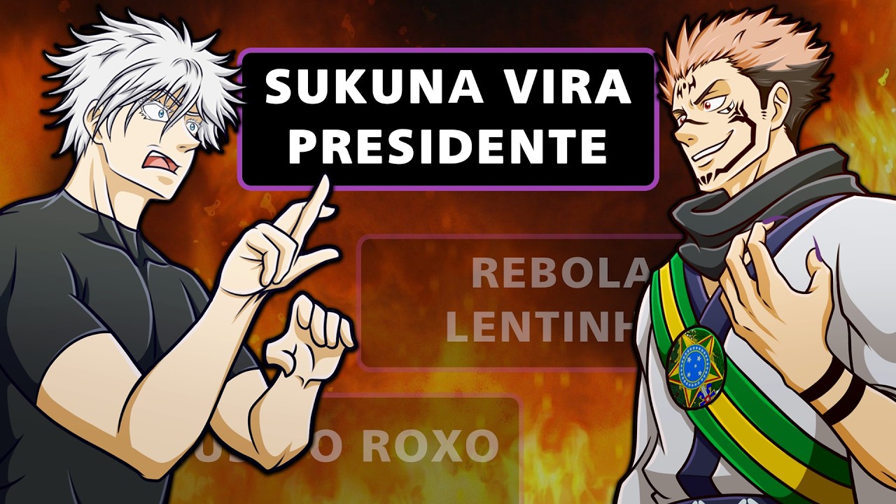 GOJO vs SUKUNA mas meu Chat Controla a Luta