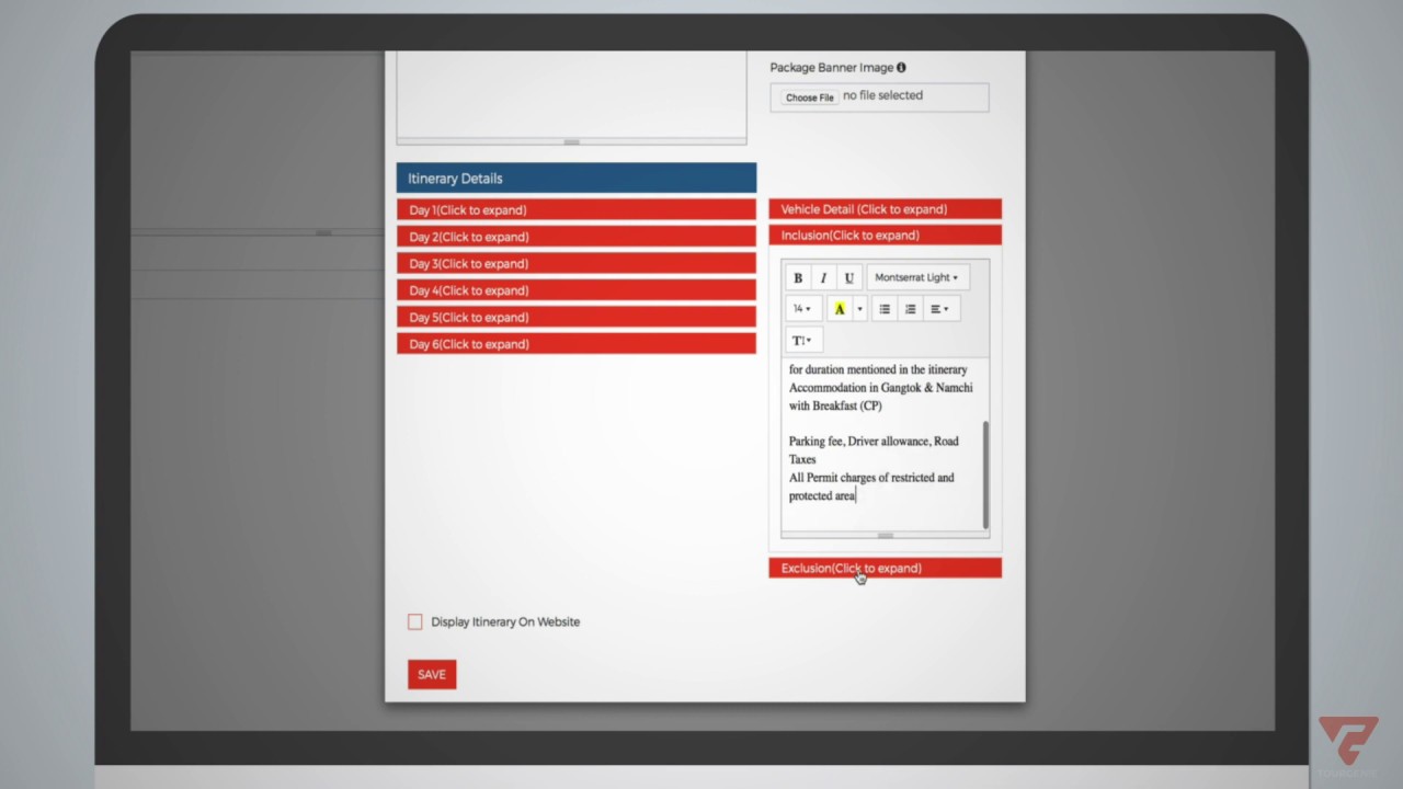 TMS tutorial | Create Packages | Software for Tour Operator