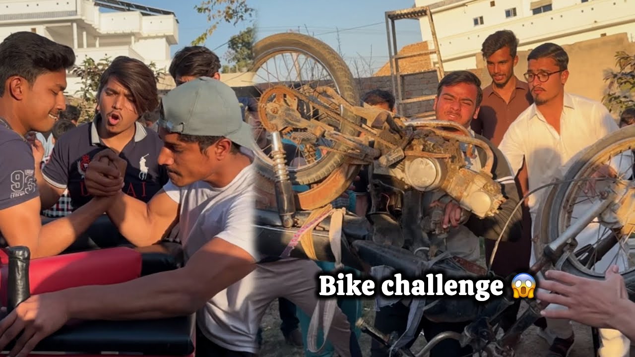 Bike uthne ka challenge 😱🔥💪 |smart boyz |