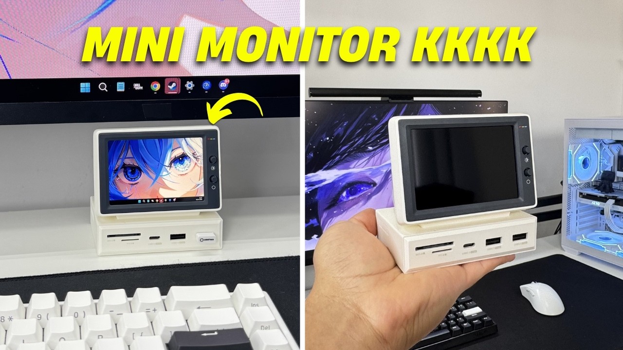 A PIOR e MELHOR compra que eu já fiz (Mini Monitor) - YouTube