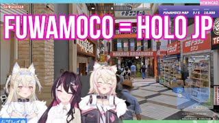 Azki Suspecting Fuwamoco Is Actually Hololive Jp Geoguessr Hololivesub