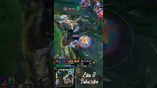 Shaco won't go quietly.. #leagueoflegends #shaco #gaming #shorts