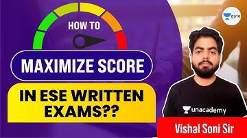 How to Maximize Score in ESE Written Exams??  | Preparation Strategy | #VishalSoni