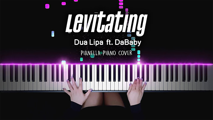 Levitating Piano version - Piano performance video thumbnail