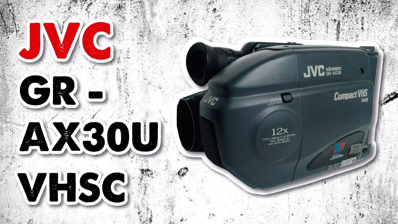 JVC GRAX30u vhsc JVC Cam YouTube