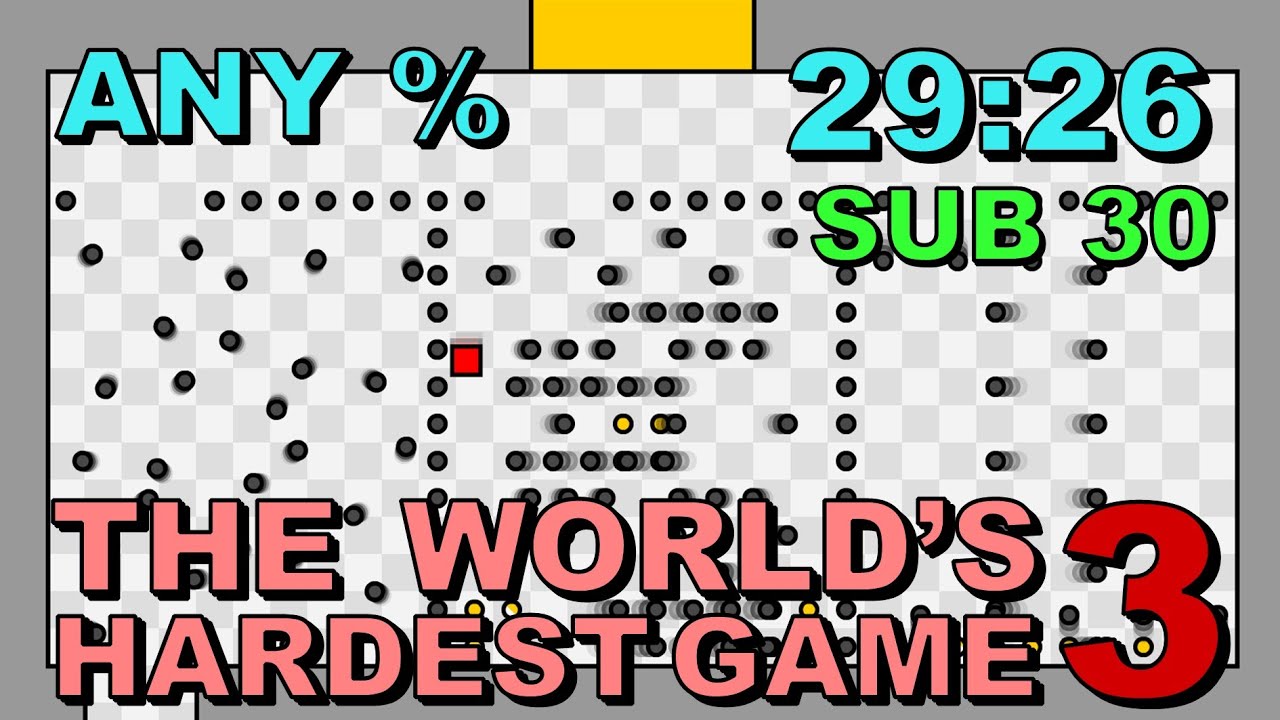 The World's Hardest Game - Speedrun