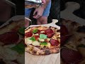 pizza, 100% biga, 70% hydration, slightly burnt!  #pizza #pizzalover #food