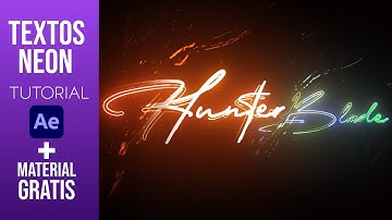Animación de texto y logo en After Effects  - After Effects Tutorial