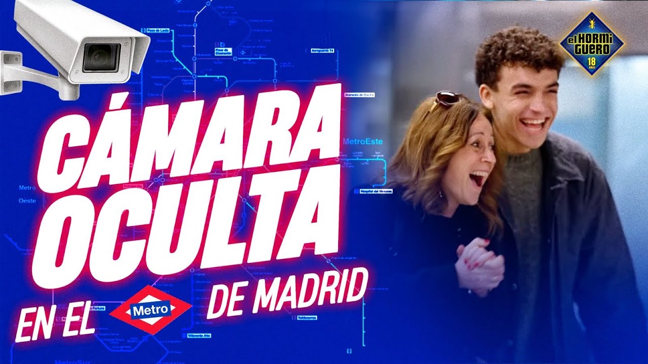 [CÁMARA OCULTA] Le gastamos una broma a los usuarios del metro de Madrid con Endika - El Hormiguero