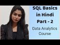 Sql basics in hindi for data analysts part 2