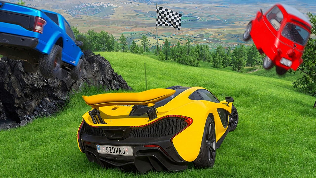 Extreme Downhill In Forza Horizon 5!