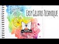 Easy Gelatos Technique For Adding Color And Texture