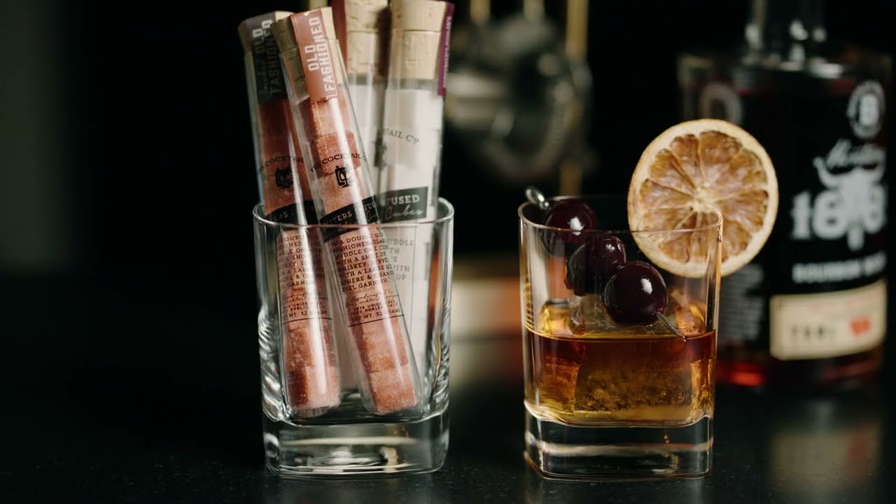 Yes Cocktail Co | Old Fashioned Bitters Infused Cocktail Cubes