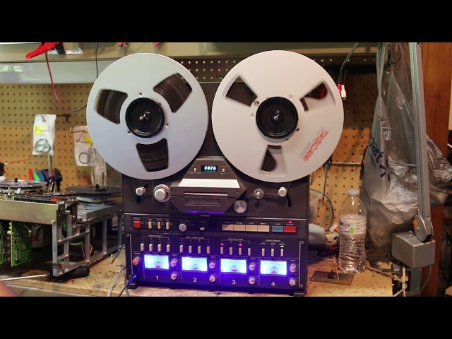 TASCAM 34B Reel to Reel Demonstration 