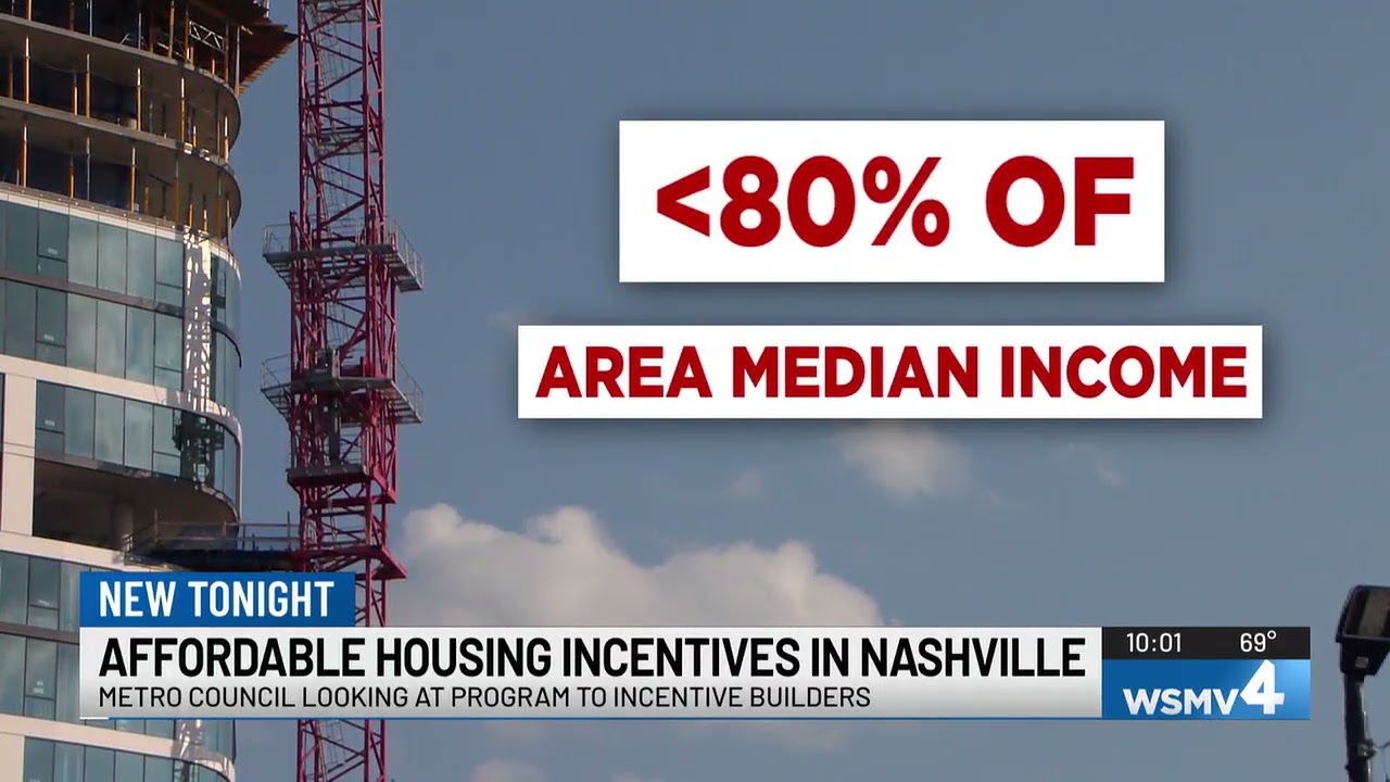 Affordable housing incentives in Nashville