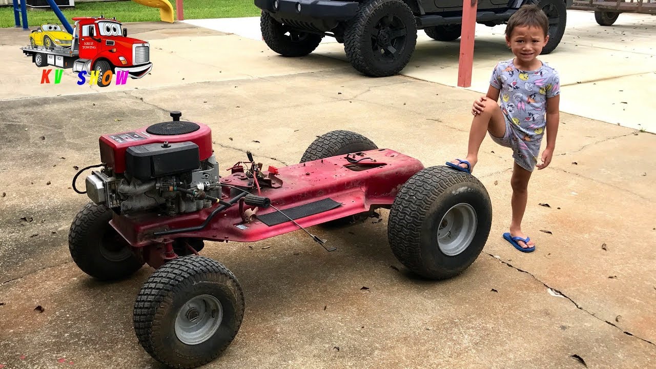 building a new surprise project lawn mower turn into something