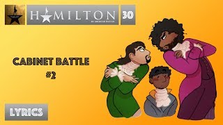 Miniatura del video "#30 Hamilton - Cabinet Battle #2 [[MUSIC LYRICS]]"