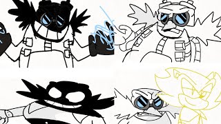 All Parts Of Clancy Brown (Plus 1A Lex) As Dr Eggman (Part 1-4)