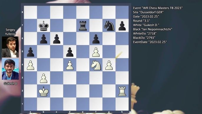 🔴 ROUND 4, WR Chess Masters 2023