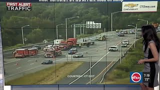 FIRST ALERT TRAFFIC: Delays continue on I-84 east in West Hartford