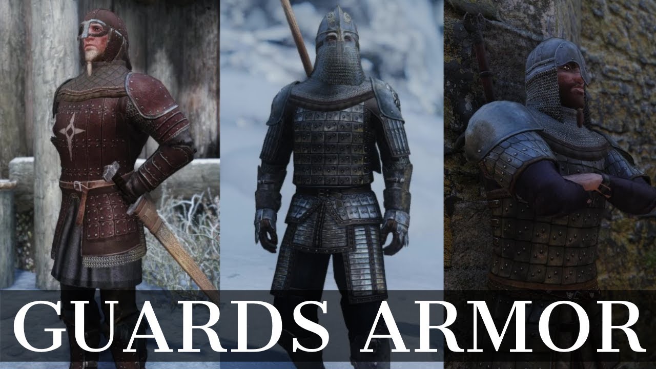 skyrim guards armor replacer, skyrim guards armor mod, skyrim g...