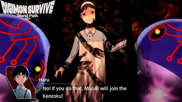 Digimon Survive - Saving Miyuki possession Kenzoku & Moral path NG+ Pt 13 - Switch