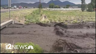 Flooding from monsoon rains impacts northern Arizona areas near Pipeline Fire burn scar