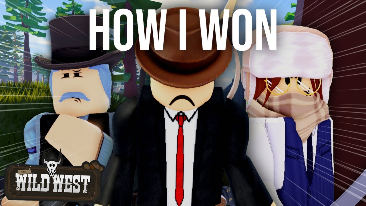 How I WON The Hunger Games In Roblox The Wild West!