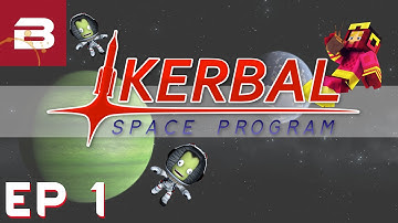 Kerbal Space Program - Ep 1 - Biffa Space Agency (Career Gameplay)