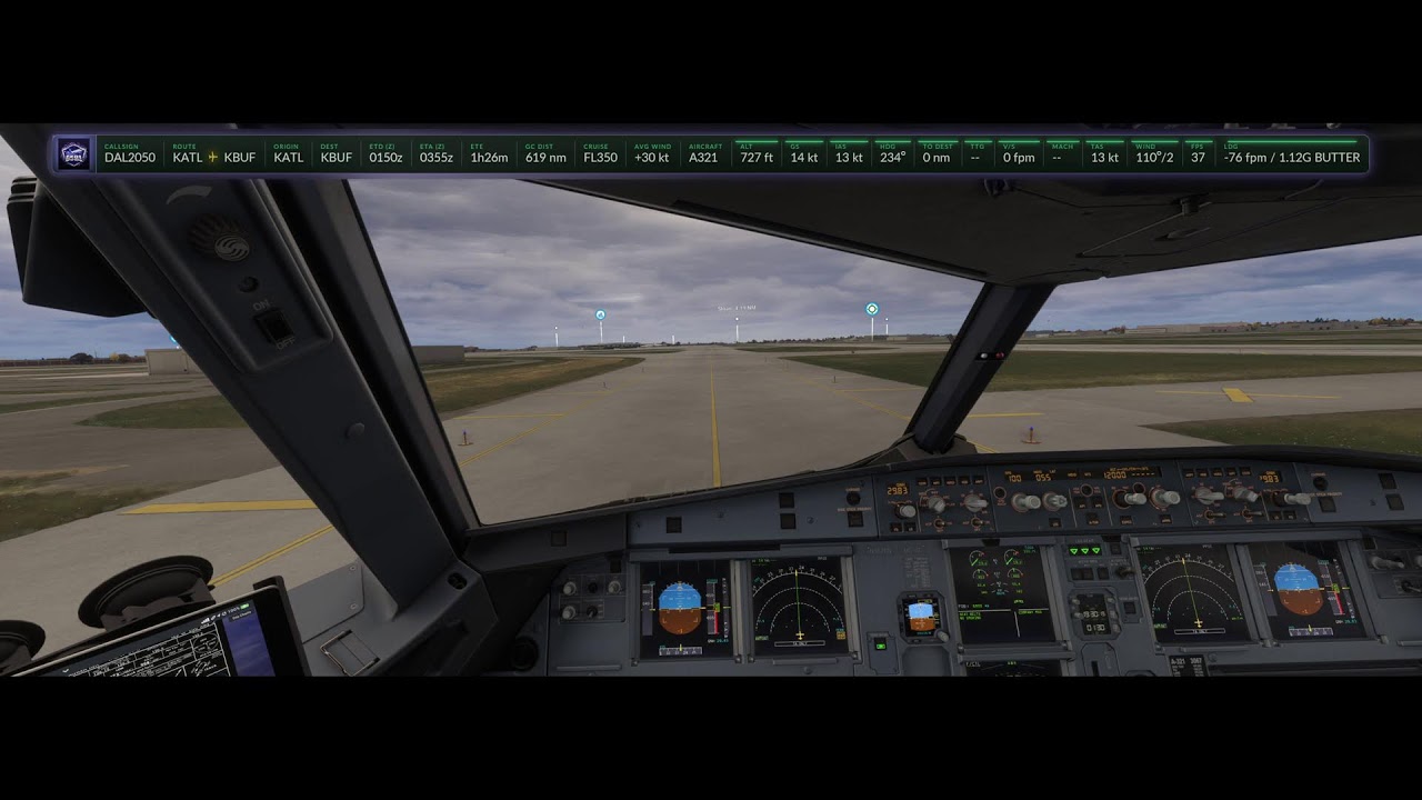 Kbuf KATL → KBUF | Fenix A321 | MSFS 2024 - YouTube