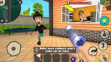 Scary Robber home clash _ New Update - new funny videos every day , Gameplay (android/ios)part 664
