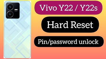 Vivo y22 hard reset, pin /password unlock, vivo v2207 hard reset