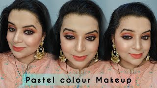 Pastel Colours Makeup look