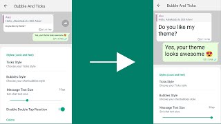 GB WhatsApp Text Size increase||GB WhatsApp Chat Size Setting screenshot 3