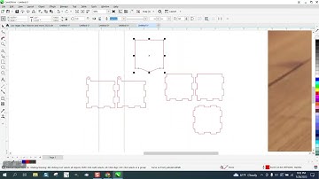 Corel Draw Tips & Tricks Make this finger joint box with lid Part 3