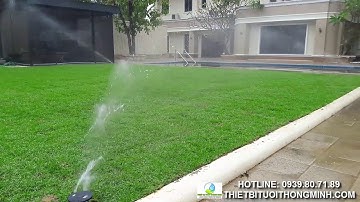 Lắp đặt tưới tự động biệt thự sân vườn tại tphcm quận 2 9 7 uy tín chuyên nghiệp