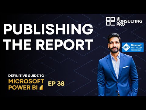 How to publish a report to Power BI Service | Ep-38 #powerbi #powerbiservice #powerbitutorial