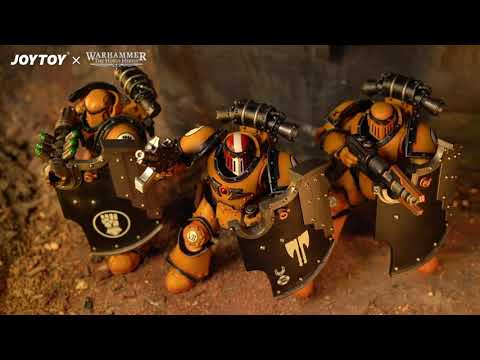 Imperial Fists Legion MkIII Breacher Squad Legion Breacher with Lascutter video
