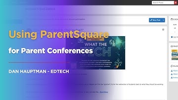 Using ParentSquare for Parent Conferences