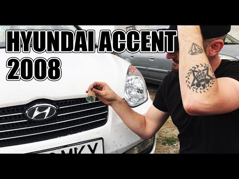 Prezentare Hyundai Accent 2008 - Cureaua de accesorii "coapta"