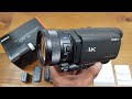 Sony 4K FDR-AX100E Camcorder [Unboxing and Review]