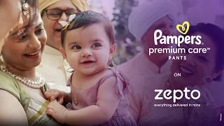 Pampers Premium Care Pants, Indias Softest Diaper, Now On Zepto