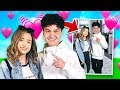 My Little Brother Meets His Crush for First Time (Pokimane & FaZe Jarvis)