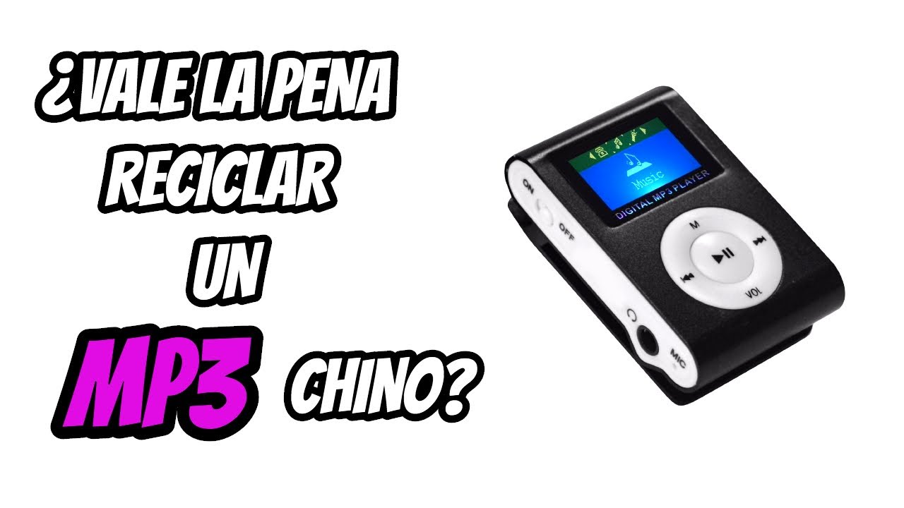 nacimiento Sótano Inspector VALE LA PENA REPARAR UN MP3 CHINO? NO CREERAS LO QUE PUEDES RECICLAR!! -  YouTube